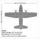 E-flite - EC-1500 Twin BNF-Basic mit AS3X und SAFE Select - 1500mm