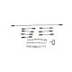 Horizon Hobby - Pushrod Set: EC-1500 Twin 1.5m (EFL15761)