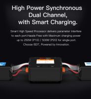 ISDT - Ladegerät P20 Dual Smart Charger 1-8S 500W...
