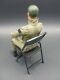 Jet Pilot Ganzkörper mit grüner Uniform 300 x 95 mm - 1:6