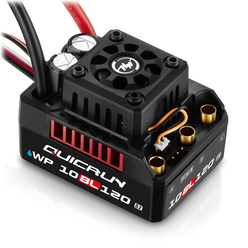 QuicRun WP10BL120 G2  Brushless Regler 120A 2-4s