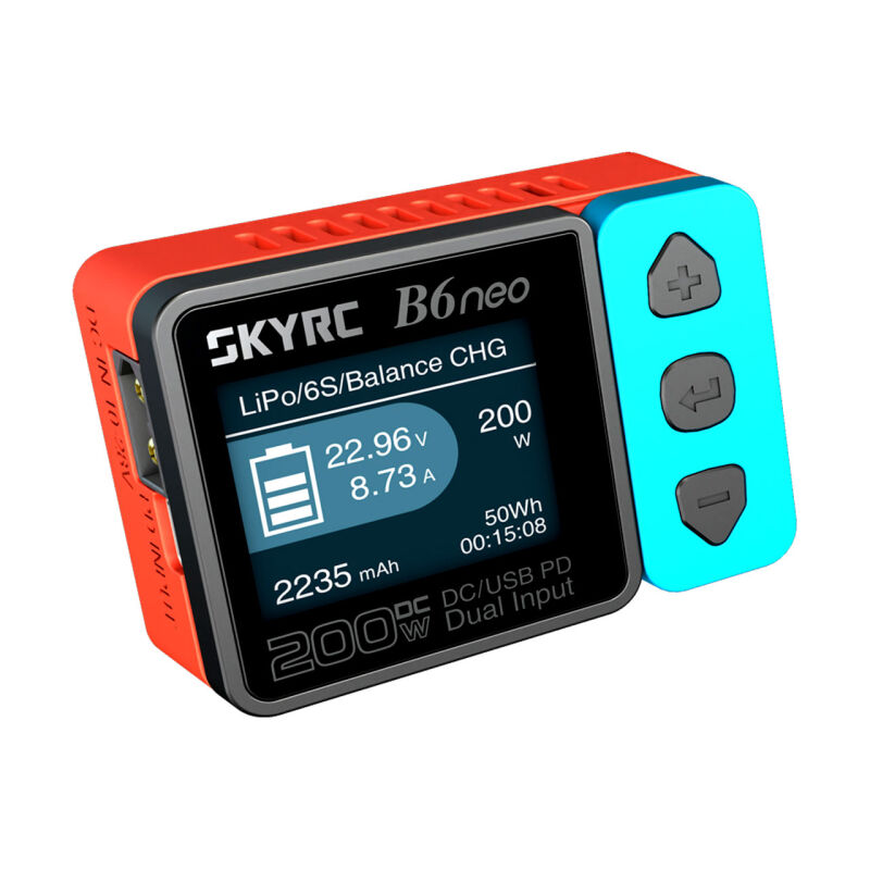 B6 neo LiPo charger 1S bis 6S 10A - 200W
