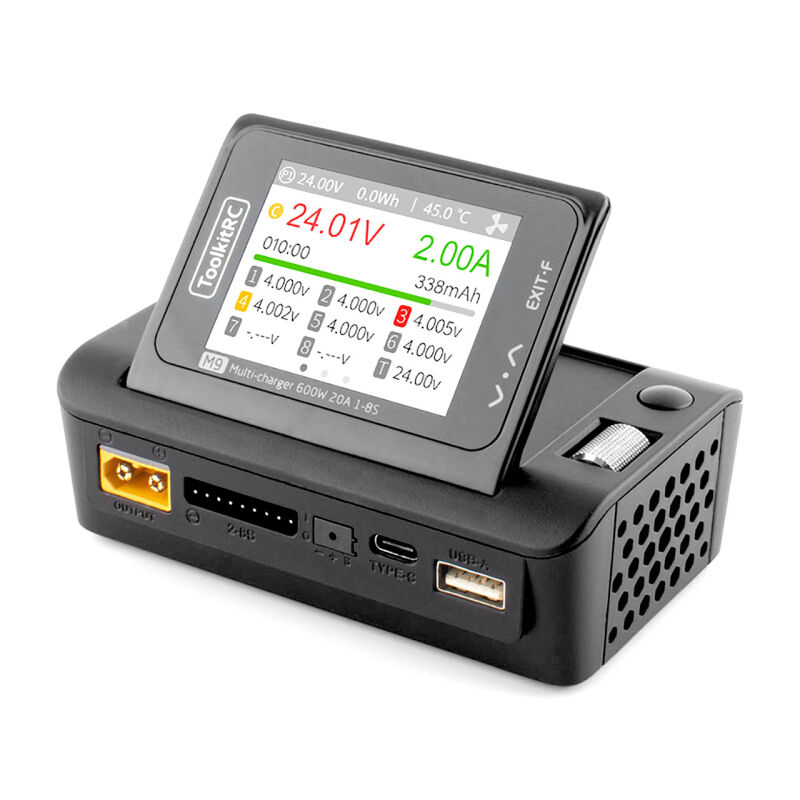 M9 LiPo 1-8S 20A Ladegerät DC 7-35V