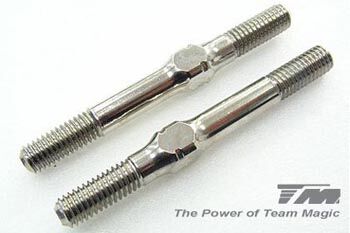 Robitronic - Gewindestange gehärtet L/R 5x50mm (2 Stk) (TM116155)