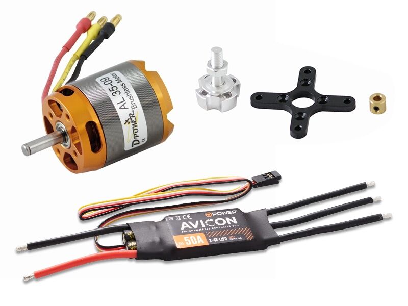 D-Power - Brushless SET AL35-09 & AVICON 50A ESC