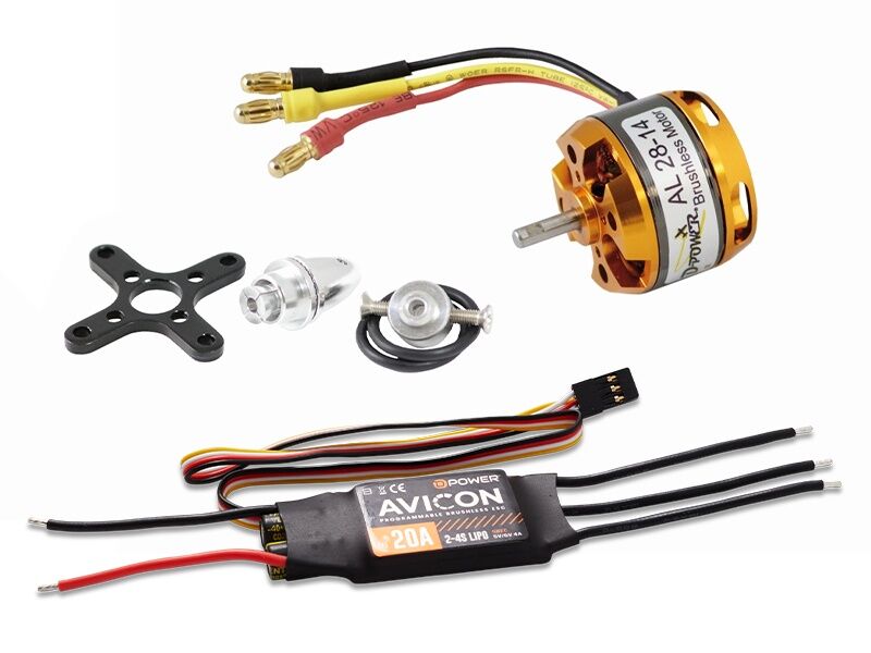 D-Power - Brushless SET AL28-14 & AVICON 20A ESC