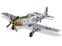 Derbee P-51D Mustang Warbird PNP gelb - 750mm