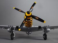 Derbee P-51D Mustang Warbird PNP yellow - 750mm