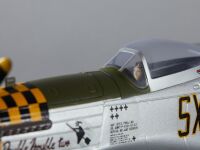 Derbee P-51D Mustang Warbird PNP yellow - 750mm