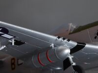 Derbee P-51D Mustang Warbird PNP yellow - 750mm