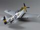 Derbee P-51D Mustang Warbird PNP yellow - 750mm