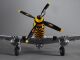 Derbee P-51D Mustang Warbird PNP yellow - 750mm