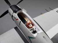 Derbee A1 Skyraider Warbird PNP grey - 800mm
