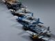 Derbee A1 Skyraider Warbird PNP grey - 800mm