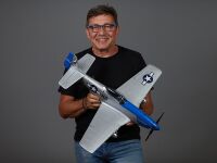 D-Power - Derbee P-51D Mustang Warbird PNP blue - 750mm