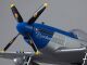 D-Power - Derbee P-51D Mustang Warbird PNP blue - 750mm