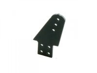 GfK Ruderhörner schwarz 20mm / 1,0mm (10 Stück)