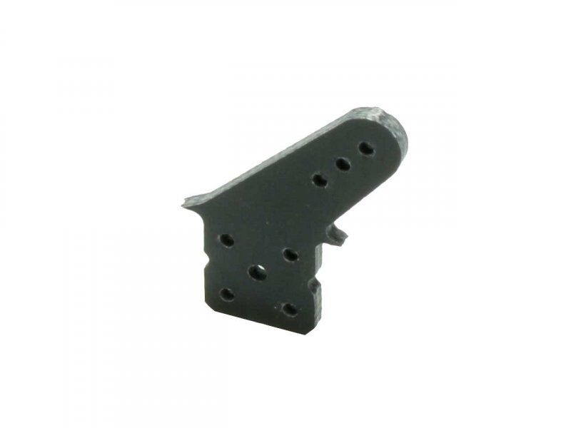 GfK Ruderhörner schwarz 15mm / 1,5mm (10 Stück)