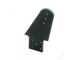 GfK Ruderhörner schwarz 25mm / 1,5mm (10 Stück)