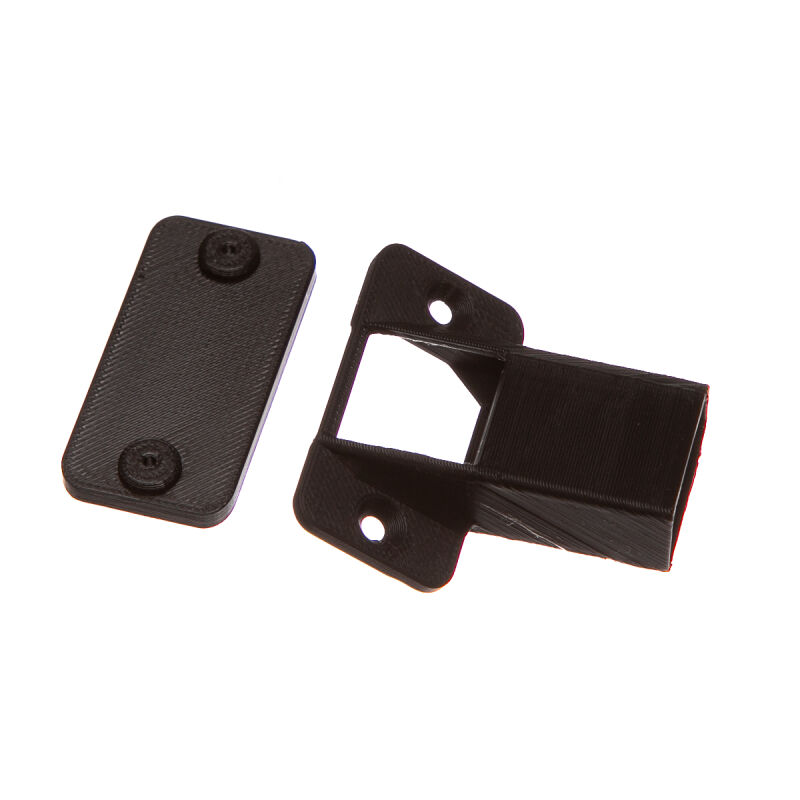 3D Print Lab - mounting frame for XT90 connector 30° horizontal