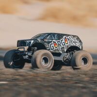 Gorgon 4x2 Mega 550 brushed Monster Truck gunmetall RTA Kit - 1:10