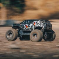 Gorgon 4x2 Mega 550 brushed Monster Truck gunmetall RTA Kit - 1:10