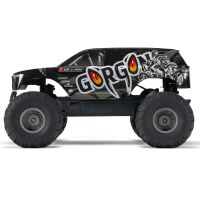 Gorgon 4x2 Mega 550 brushed Monster Truck gunmetall RTA Kit - 1:10