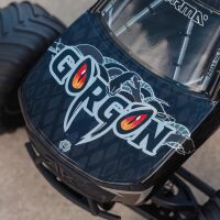 Gorgon 4x2 Mega 550 brushed Monster Truck gunmetall RTA Kit - 1:10