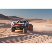 Arrma - Mojave 4x4 4S BLS Desert Race Truck white/red - 1:8