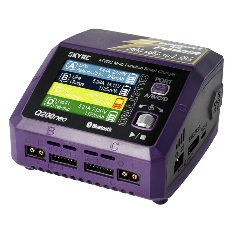 Q200 Neo LiPo Ladegerät 1S bis 6S 10A - 200W