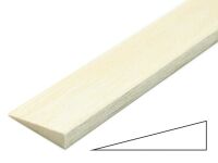 Oracover Balsa-Endleiste asymetrisch 10x40x1000 mm...