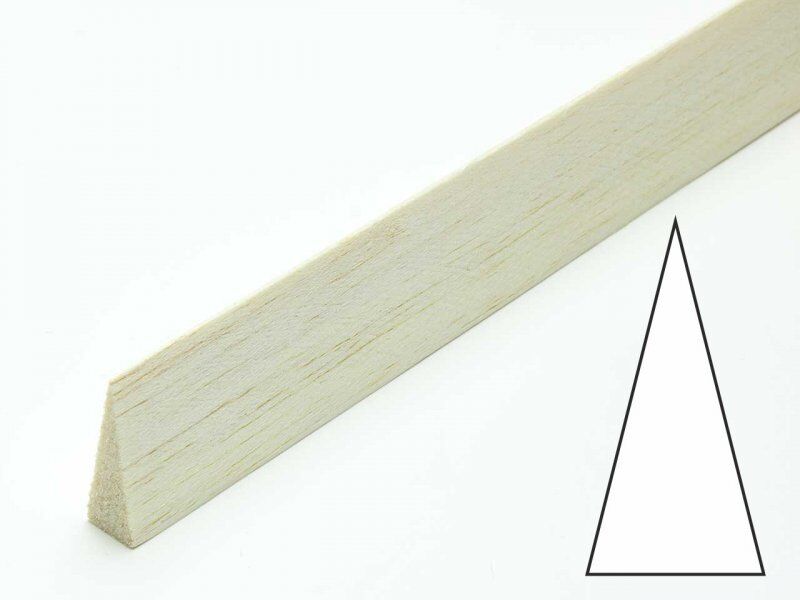 Voltmaster - Balsa-Endleiste symetrisch 10x40x1000 mm (2 Stück)