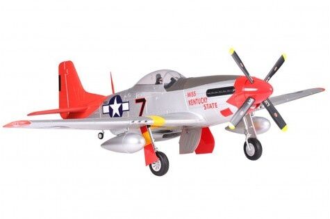 FMS - P-51 Mustang rot Tail PNP - 1700mm