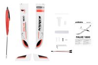 Kavan - Falke Thermik Segler ARF red - 1800mm