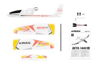 Kavan - Beta Beginner red RTF - 1400mm