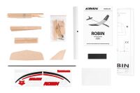 Kavan - Robin competition free flight model kit - 495mm