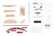Kavan - Robin competition free flight model kit - 495mm