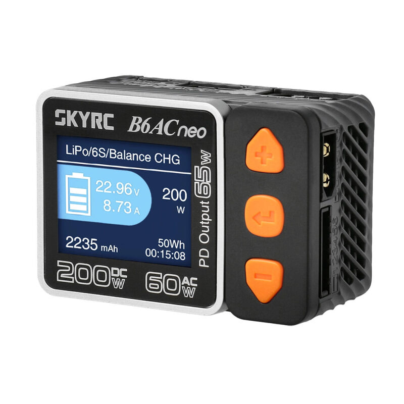 B6AC Neo LiPo Ladegerät 1-6S - 200W