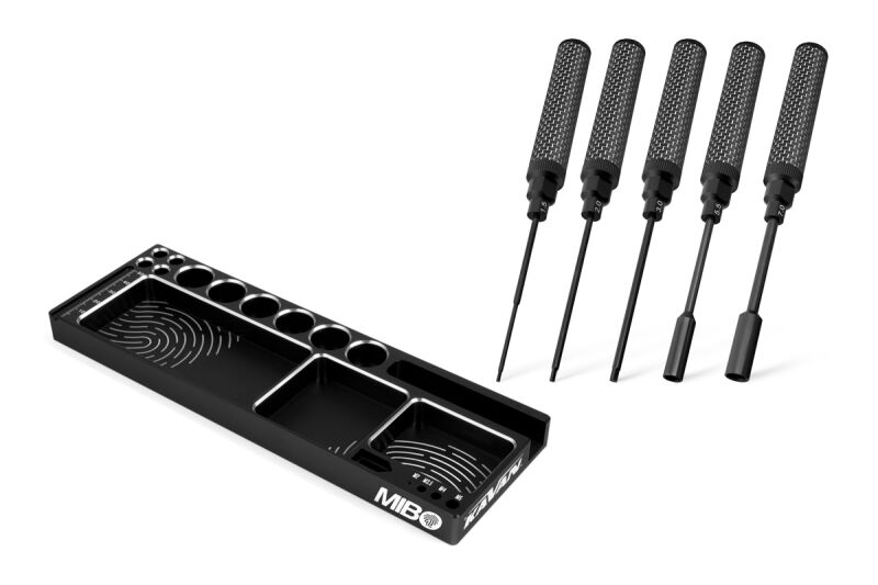 MIBO Schraubendreher-Set mit Aluminiumständer