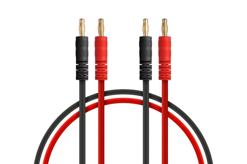 MIBO - Kabel 50cm mit 4mm Bananensteckern