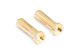 MIBO Gold Plugs - 5mm (2pcs)