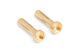 MIBO Gold Plugs - 4mm (2pcs)