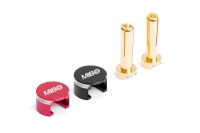 MIBO Low Profile Bullet Stecker - 4mm (2 Stück)