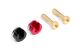 MIBO Low Profile Bullet Stecker - 4mm (2 Stück)
