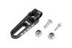 MIBO Einstellbarer 25T Aluminum-Servohorn 12-22 mm (schwarz)