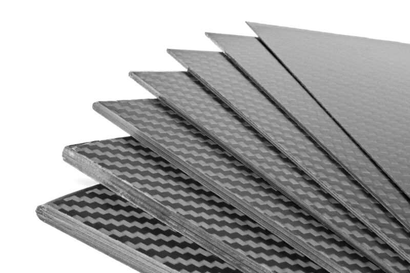 Kohlefaser Carbon Platte 1,5x400x250mm