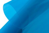 Kavan - Bügelfolie - transparent blau - 100m