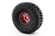 Kavan - 1.9" Aluminium-Beadlock-Felgen rot für RC-Crawler 1/10 (2 Stück)