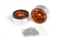 Kavan - 1.9" Aluminium-Beadlock-Felgen orange für RC-Crawler 1/10 (2 Stück)
