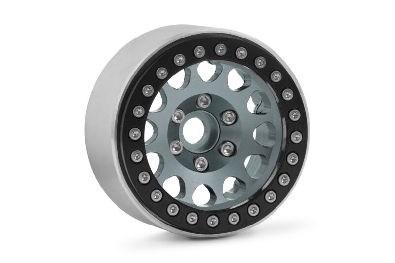 Kavan - 1.9" Aluminium-Beadlock-Felgen silbern für RC-Crawler 1/10 (2 Stück)